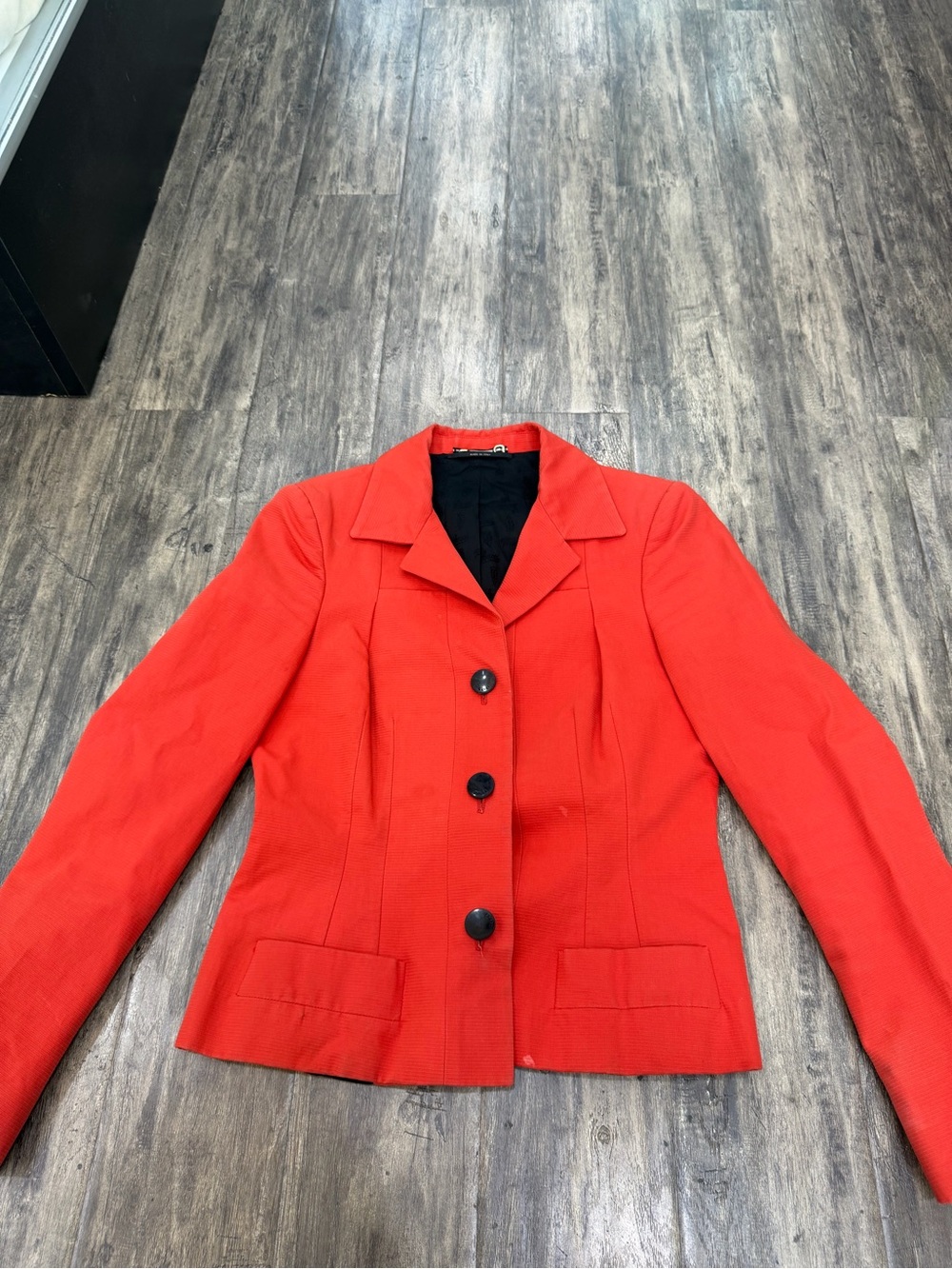 Gucci Red Women's Tailored Blazer Jacket